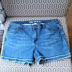 INDIGO THREAD CO. JEAN SHORTS